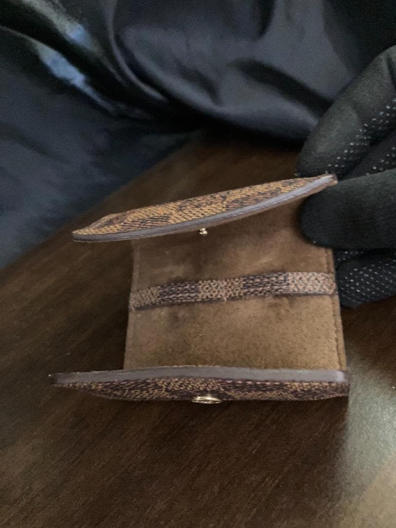 ルイヴィトン ブトン ドゥ マンシェット カフス 925 ダミエケース