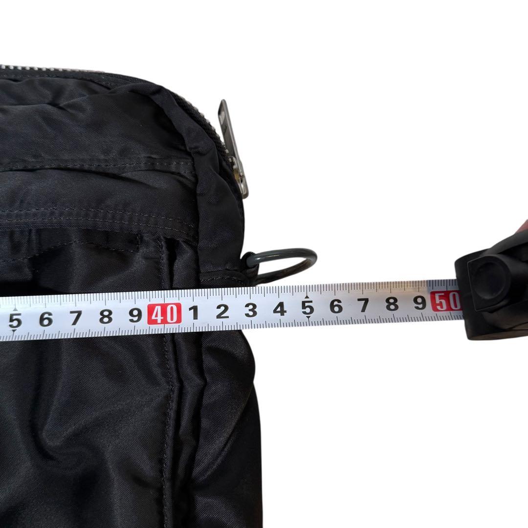 【美品】 ポーター タンカー ブリーフケース ブラック ナイロン 黒