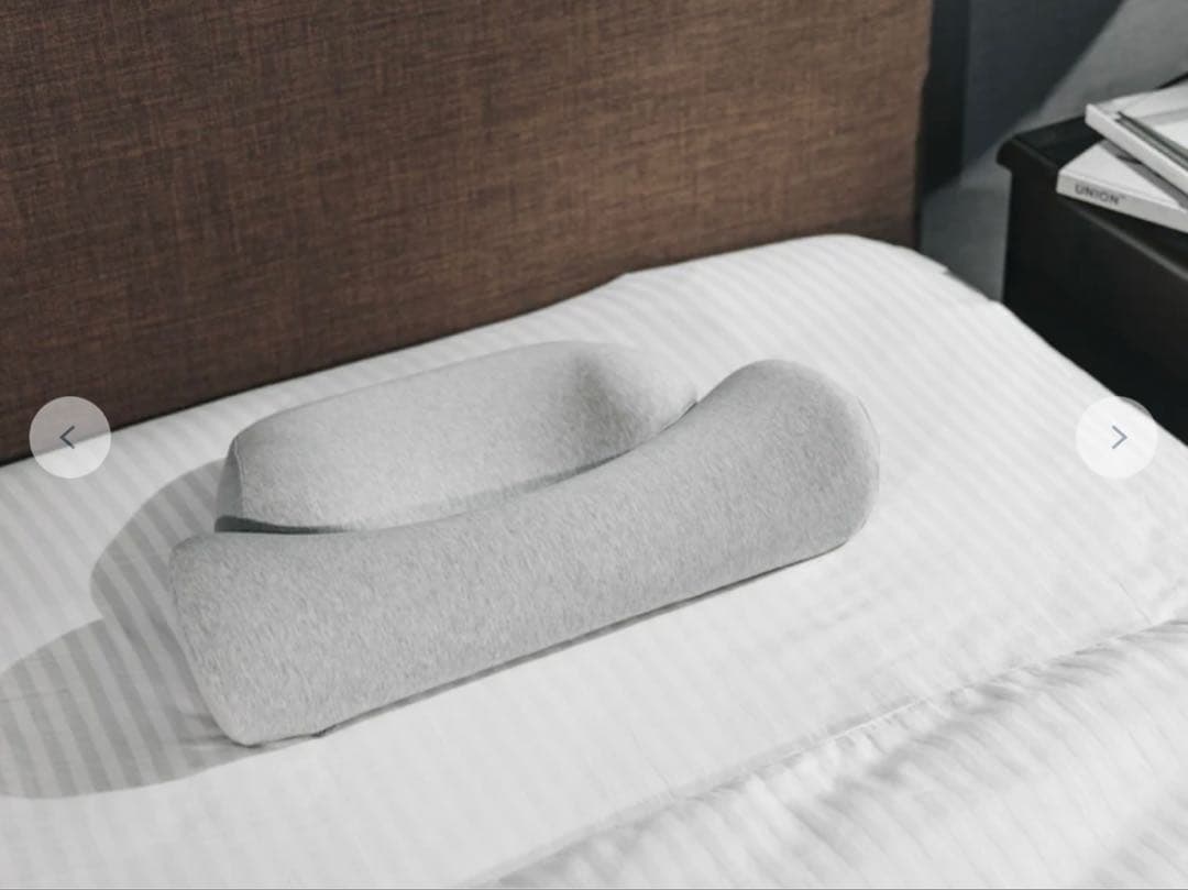 CALQS カルクス 首と肩のことだけを考えたダブル枕ベーシック ダークグレー