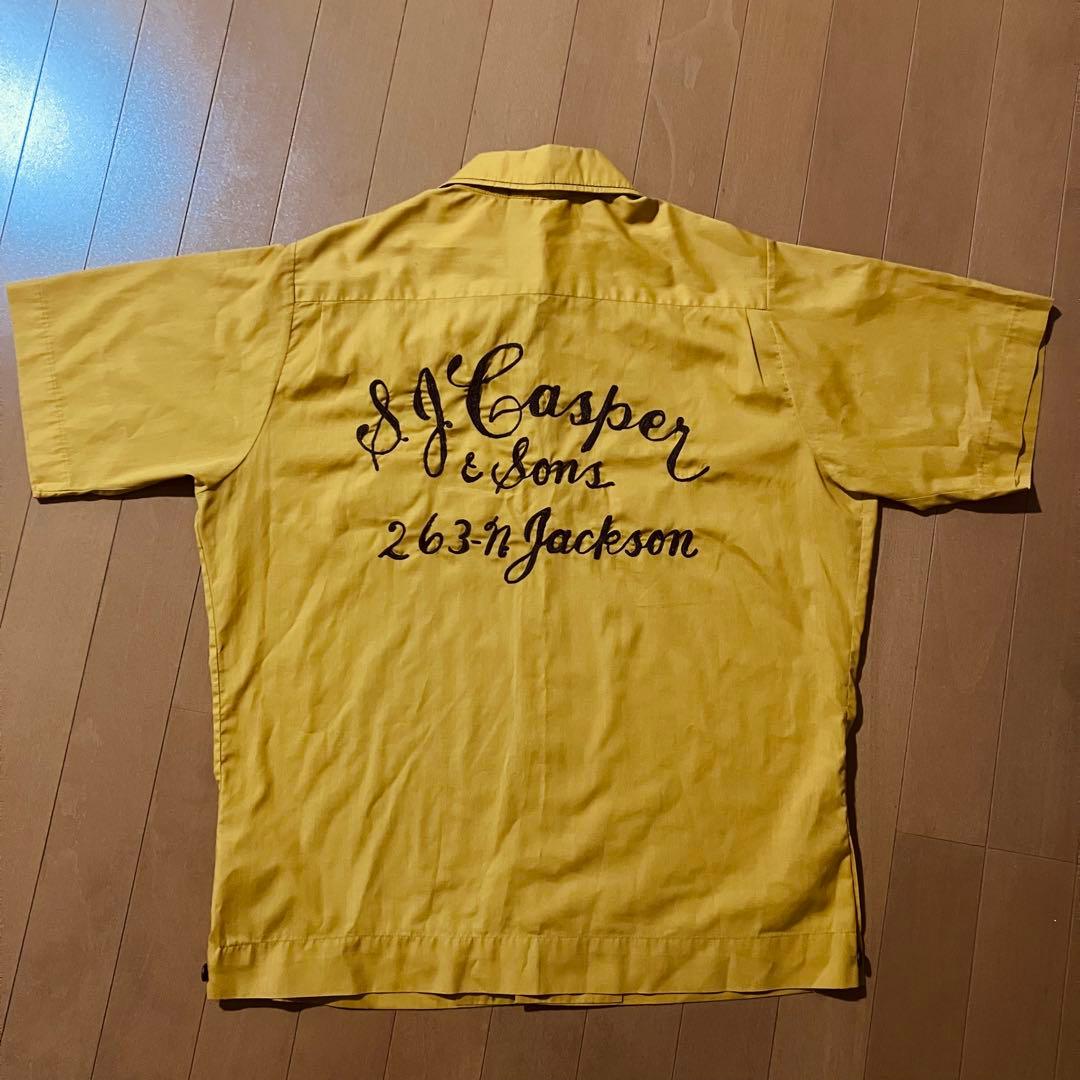 ヴィンテージ70s King Louie ボーリングシャツ Mサイズ　キングルイ