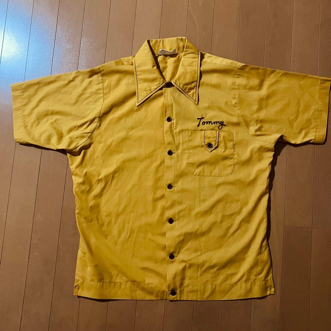 ヴィンテージ70s King Louie ボーリングシャツ Mサイズ　キングルイ