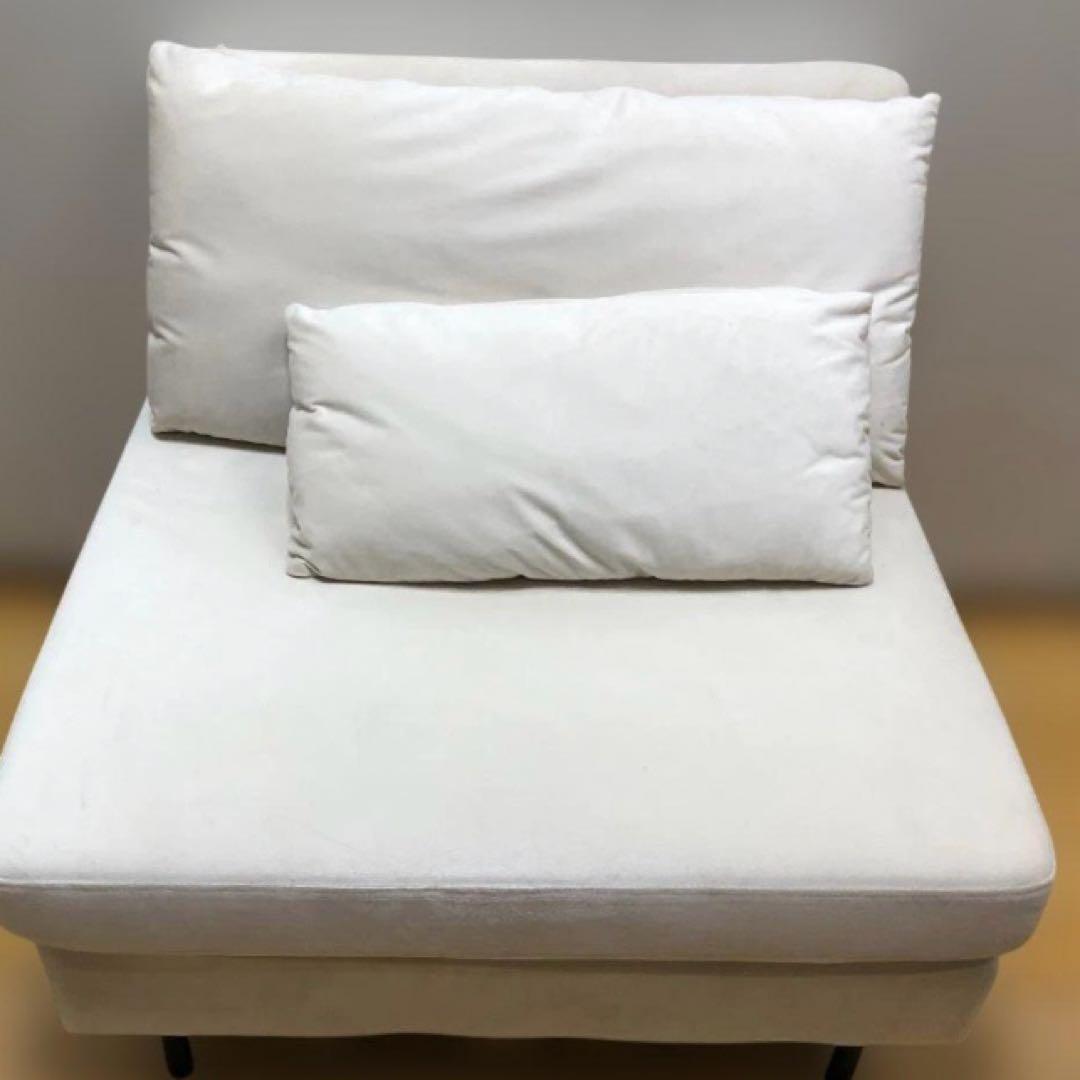 イーナ Ehre 一人掛けソファ スエード調