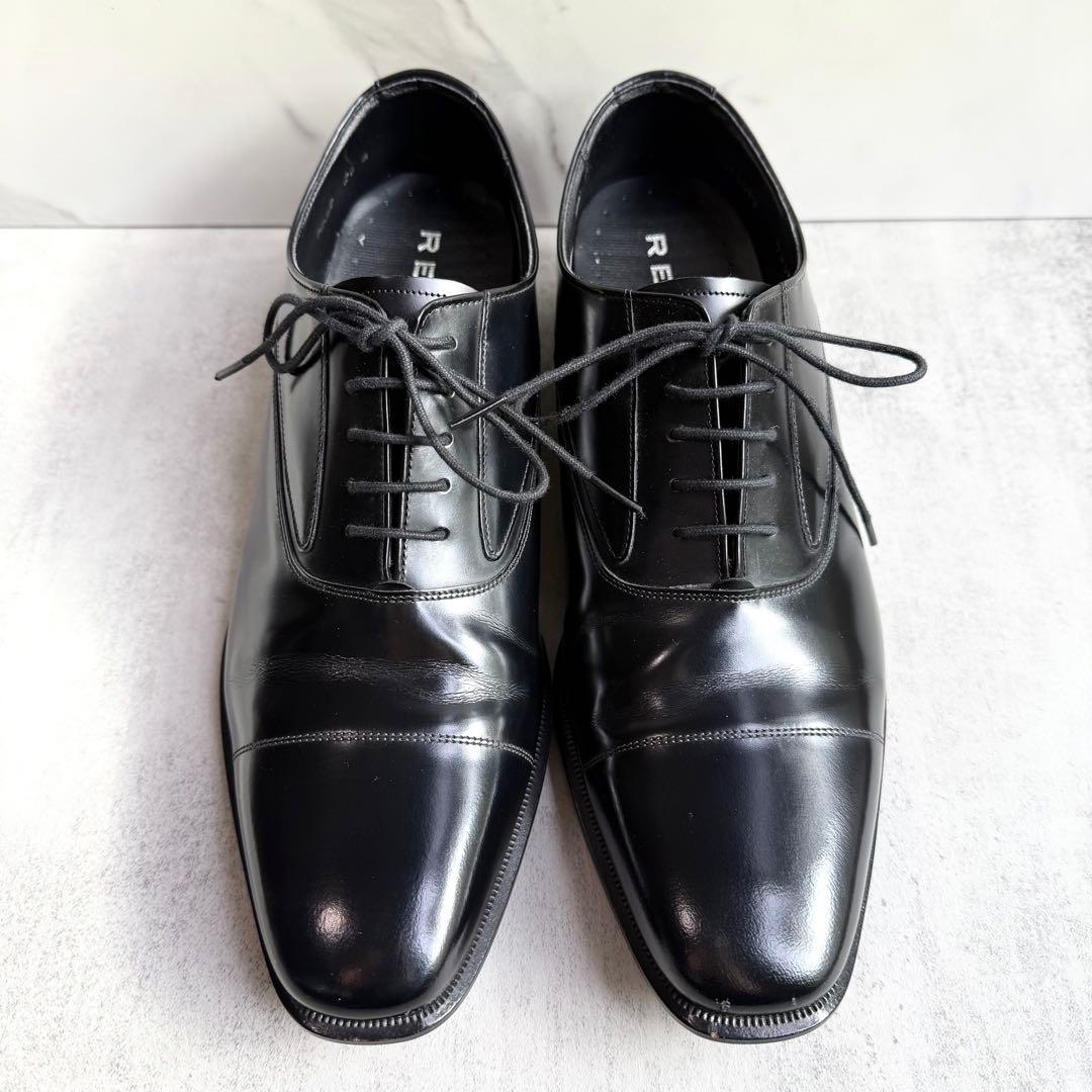 リーガル 725R ビジネスシューズ 24cm ストレートチップ ブラック