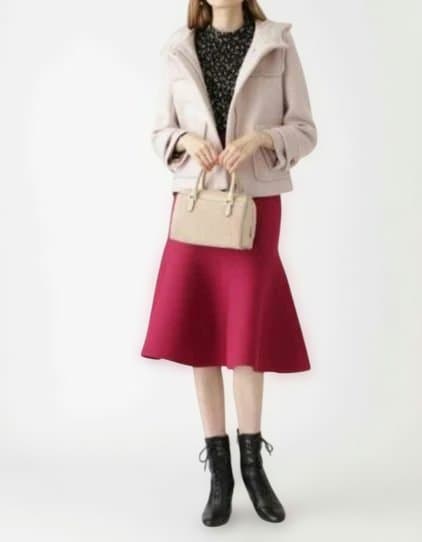 未使用タグ付き✩ジルスチュアート　コート　フード付き　M