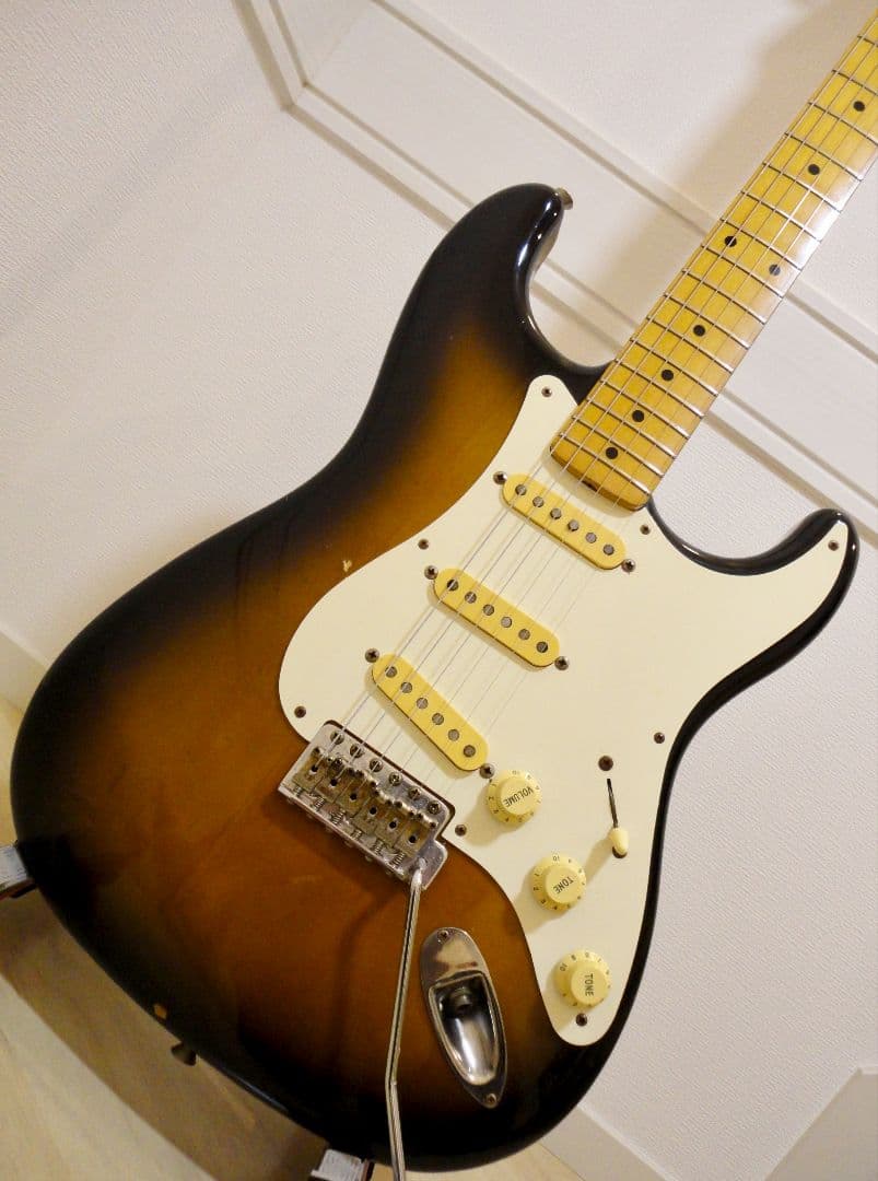 【メンテ済】Fender Japan ストラトキャスター Jシリアル st57