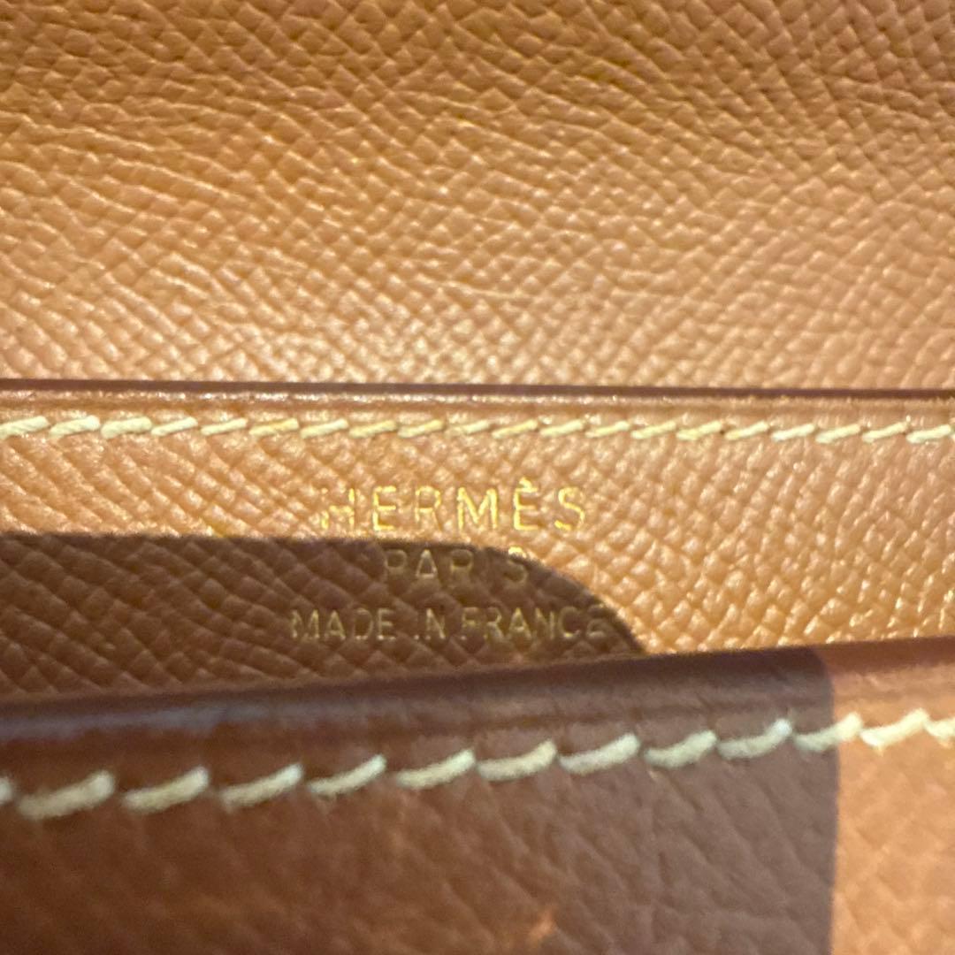 【極美品】エルメス ケリー デペッシュ38 ゴールドカラー ゴールド金具 激レア