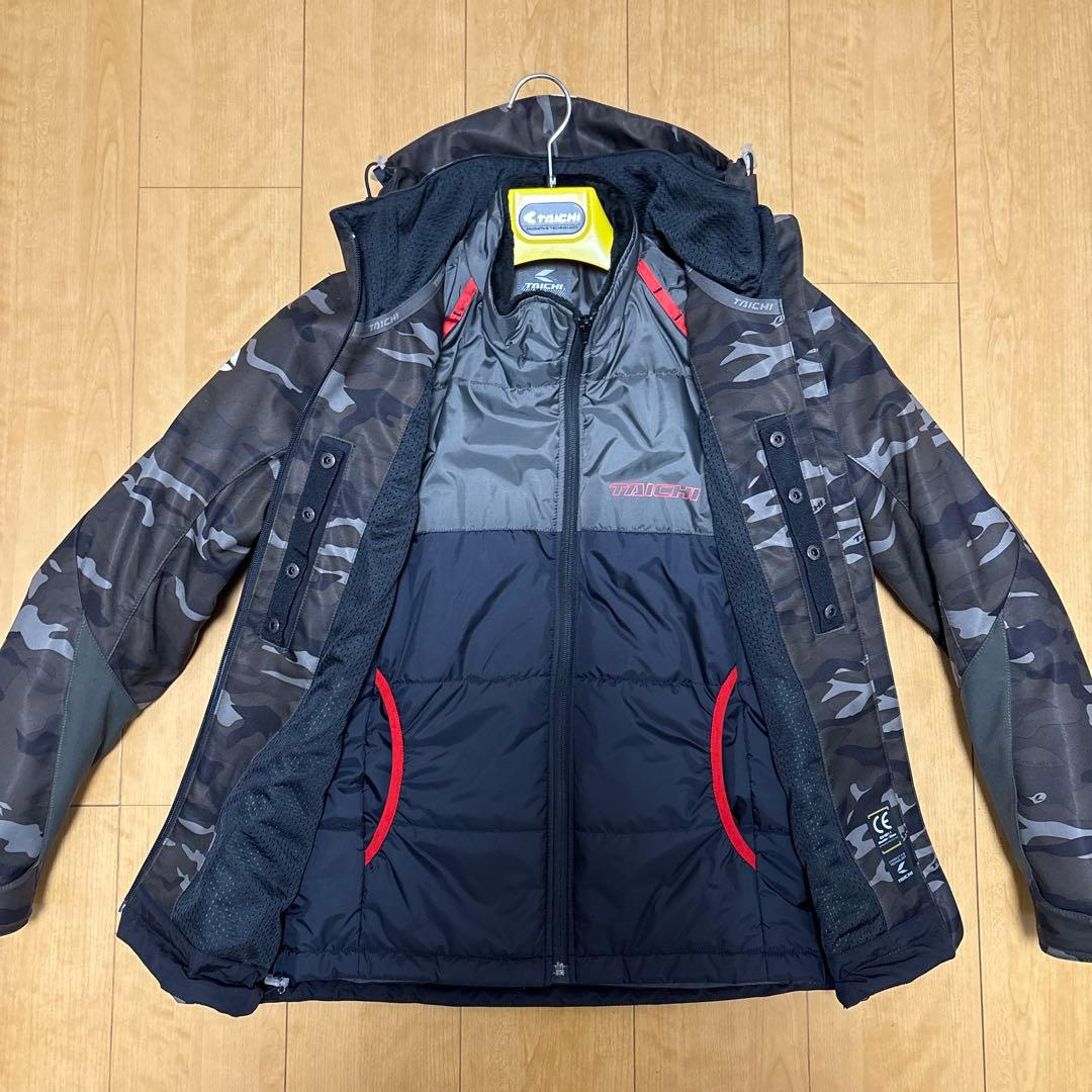 RSタイチジャケットRSJ702ソフトシェルオールシーズンパーカーカモフラージュ