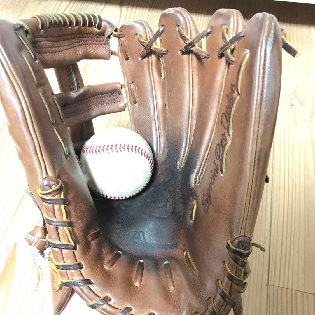 本日限定値下げ！ハタケヤマ　硬式外野用オーダーグローブ