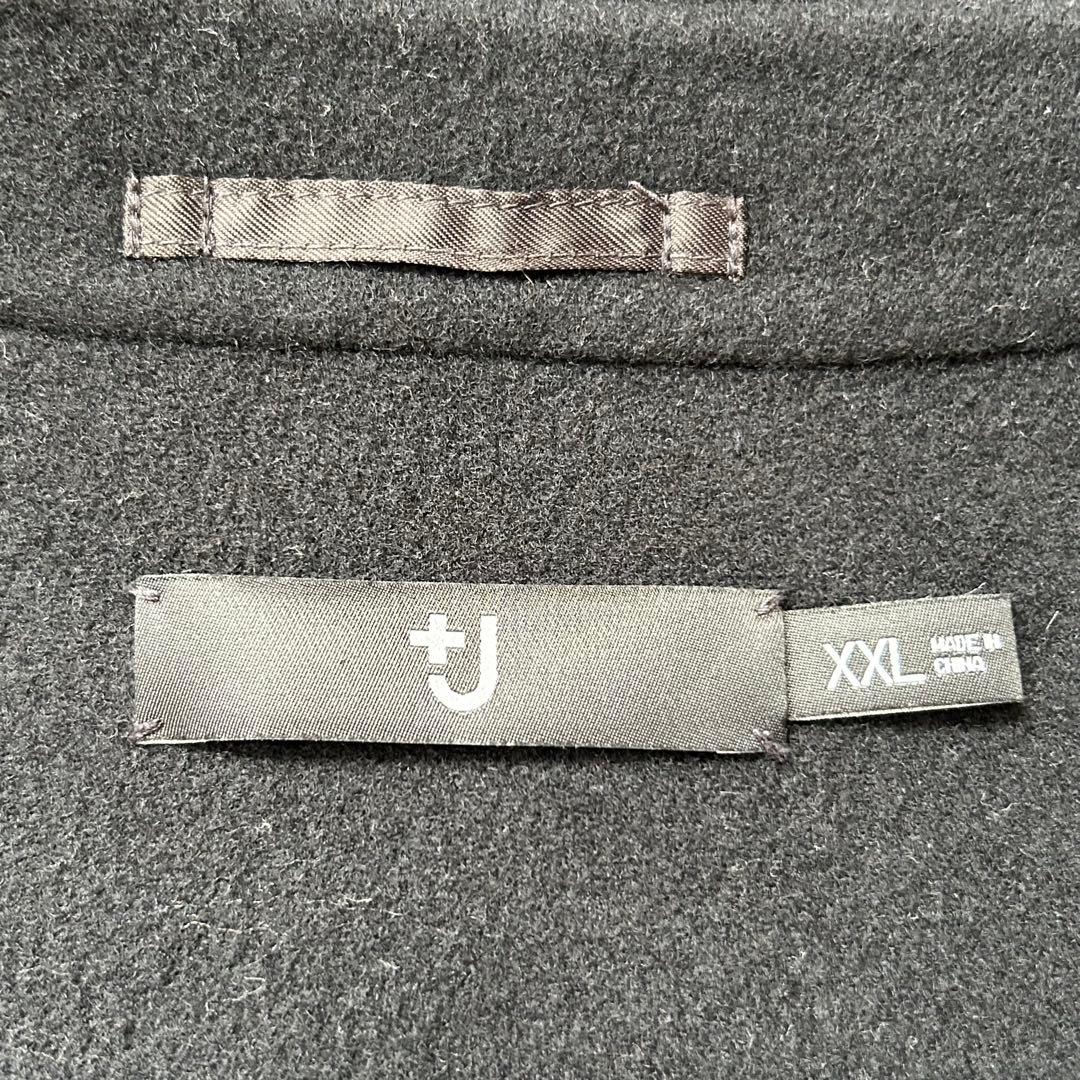 別注 +J ユニクロ ジルサンダー ウールブレンドオーバーサイズシャツジャケット