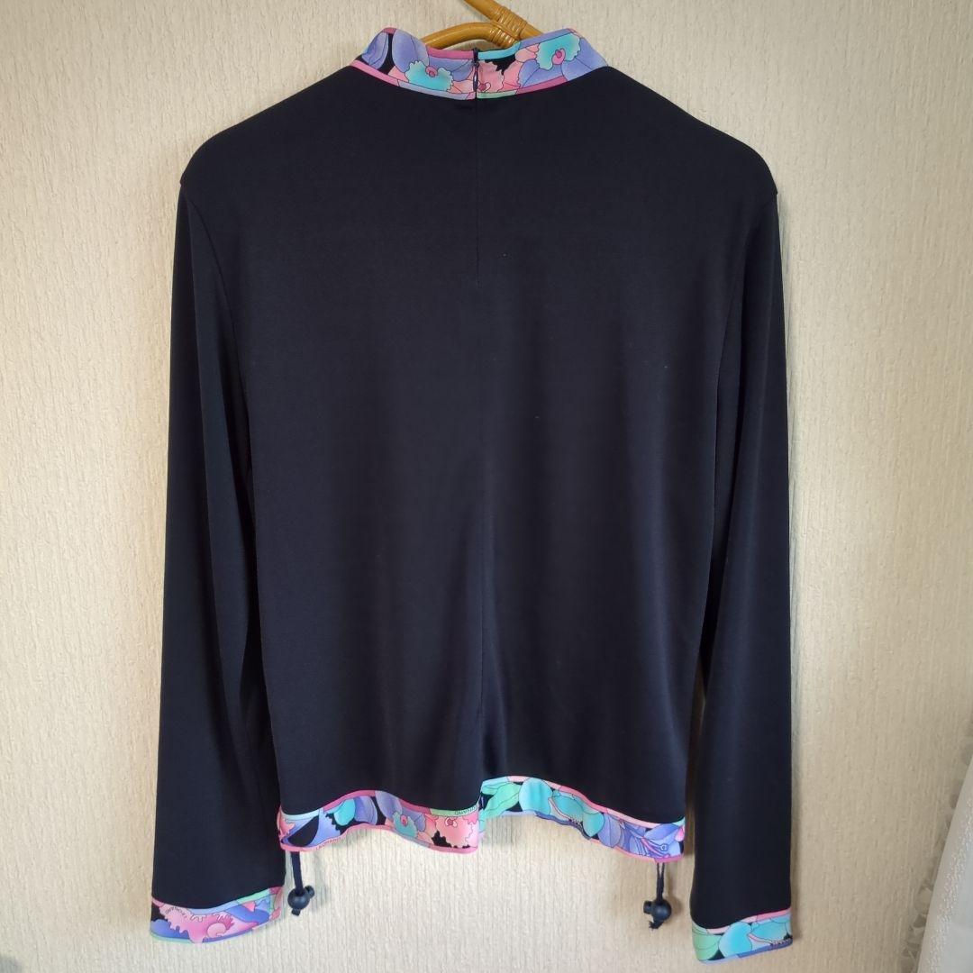 LEONARD 長袖 Tシャツ ネイビー