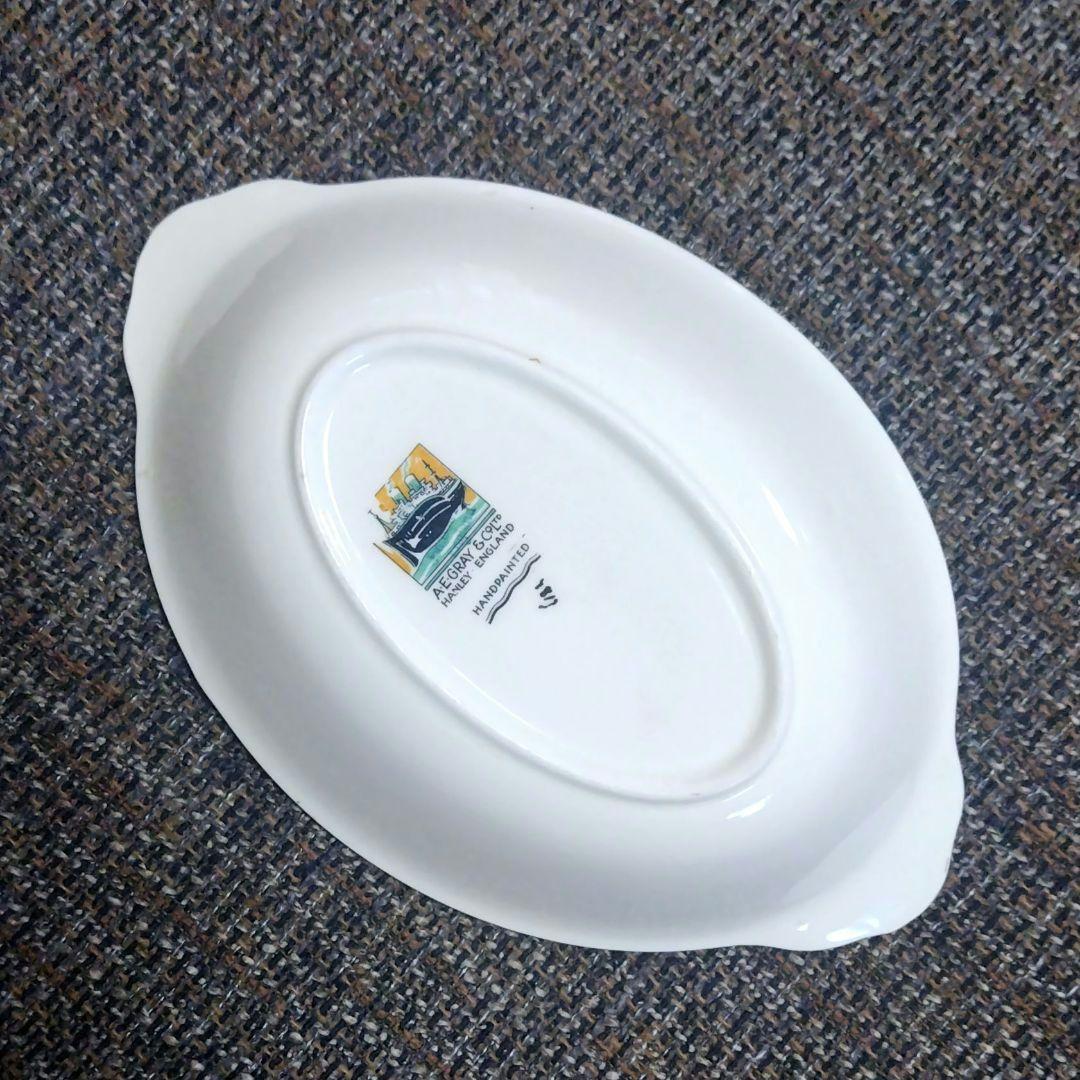 スージークーパー、フローラル模様のサービング・ディッシュ、1928年、ほぼ未使用