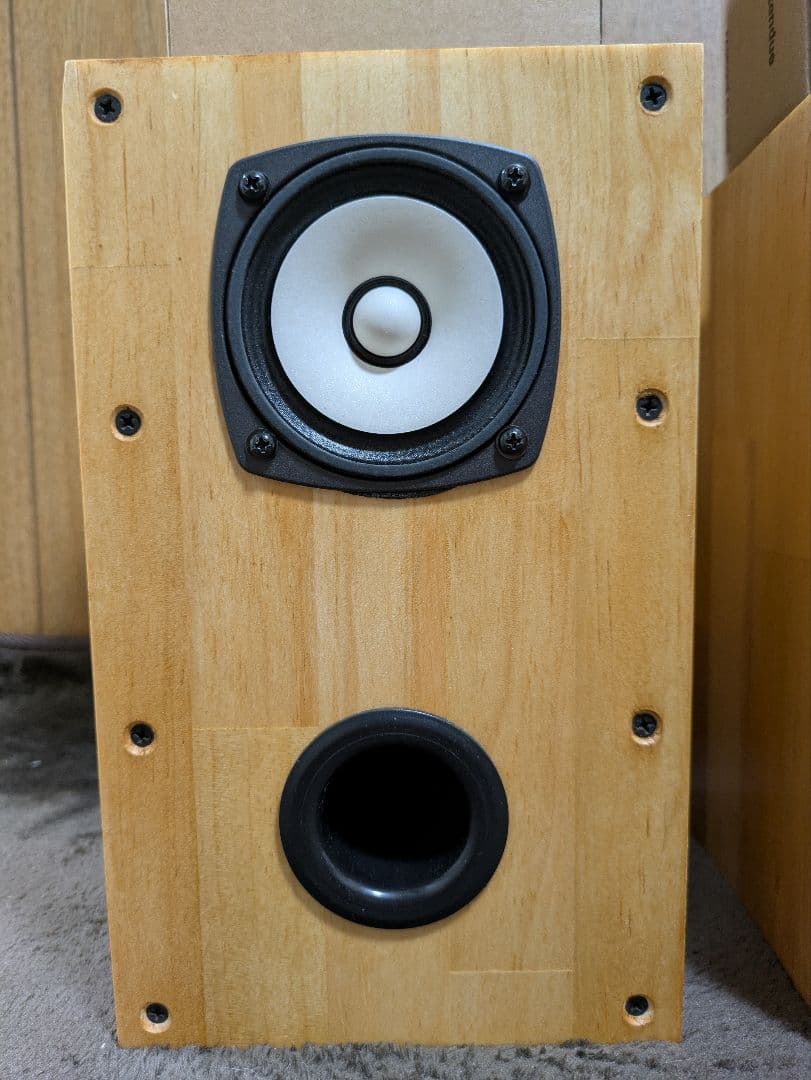 マツモト工芸さん　wooden12 Wバスレフ4スピーカー　自作スピーカー