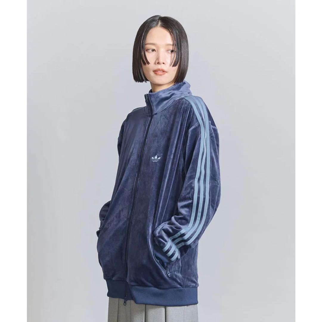 adidas ベロア トラックジャケット ジャージ