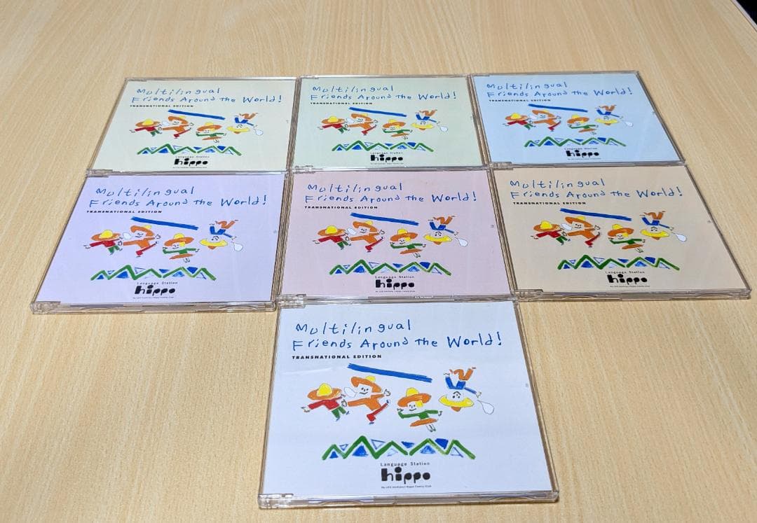 イチロー世界に広がる 多言語仲間　7カ国語　CD14枚