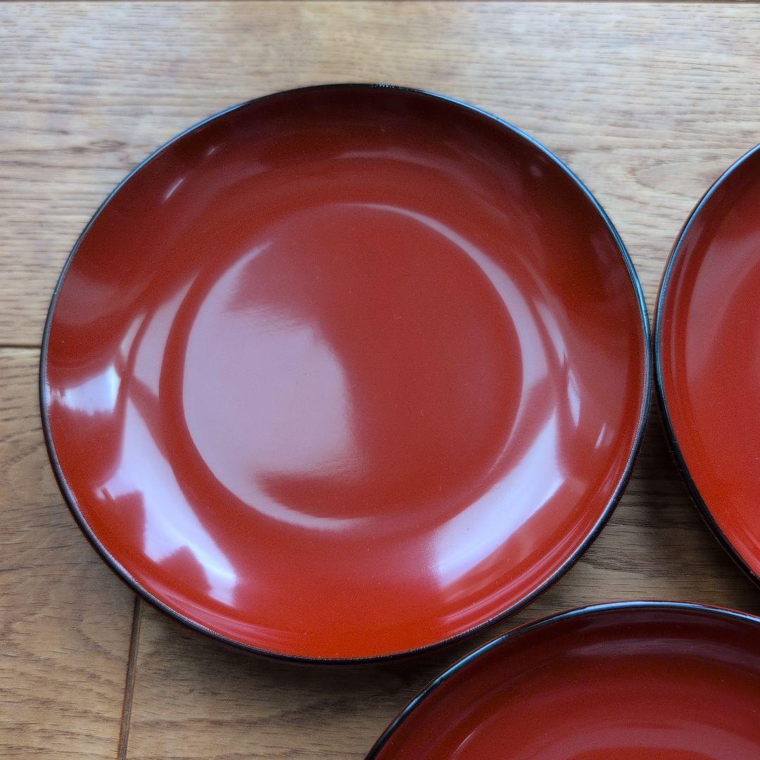 Himeさま専用　木製輪島塗菓子皿　6枚+4枚の2点まとめ購入