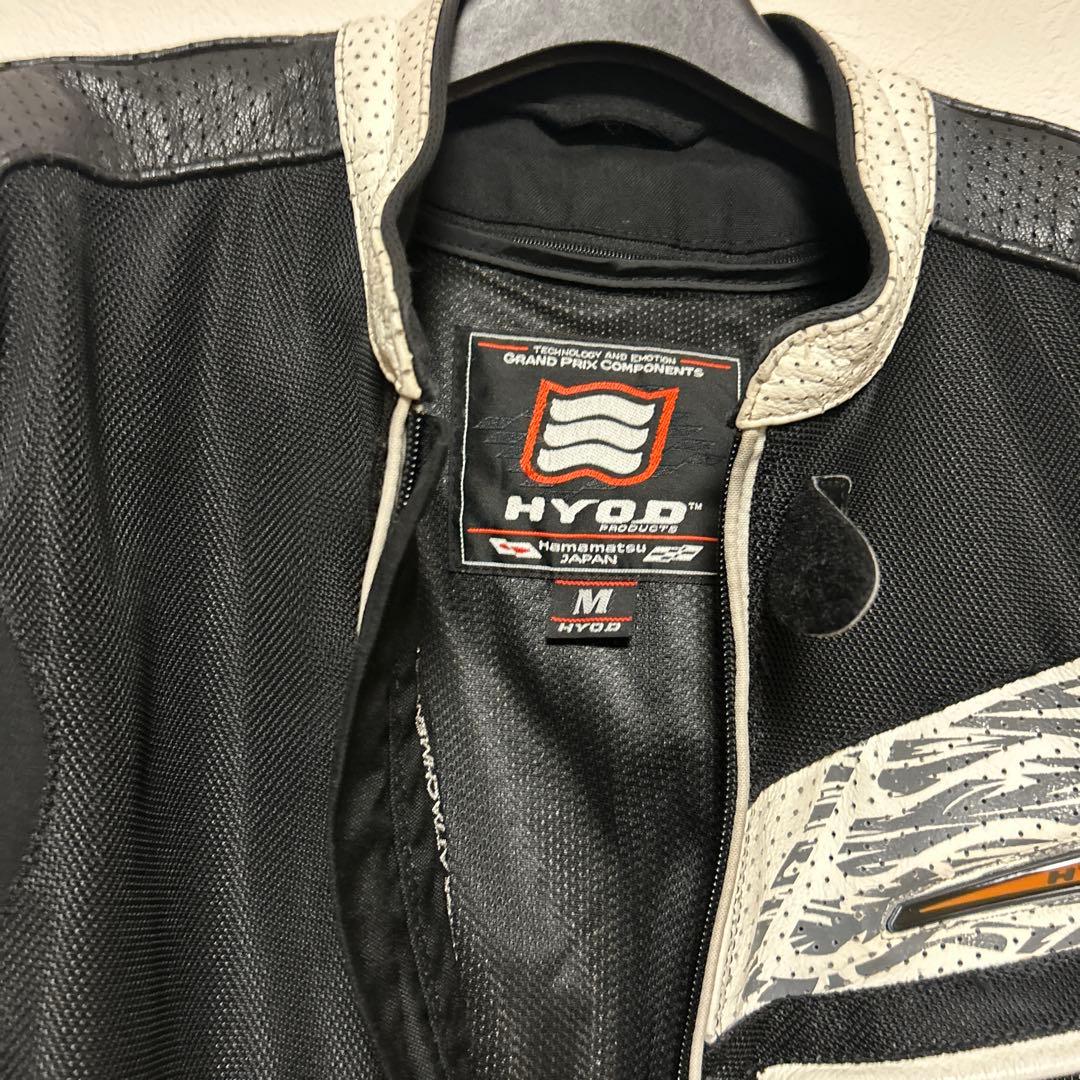 ヒョウドウ hyod メッシュレザージャケット