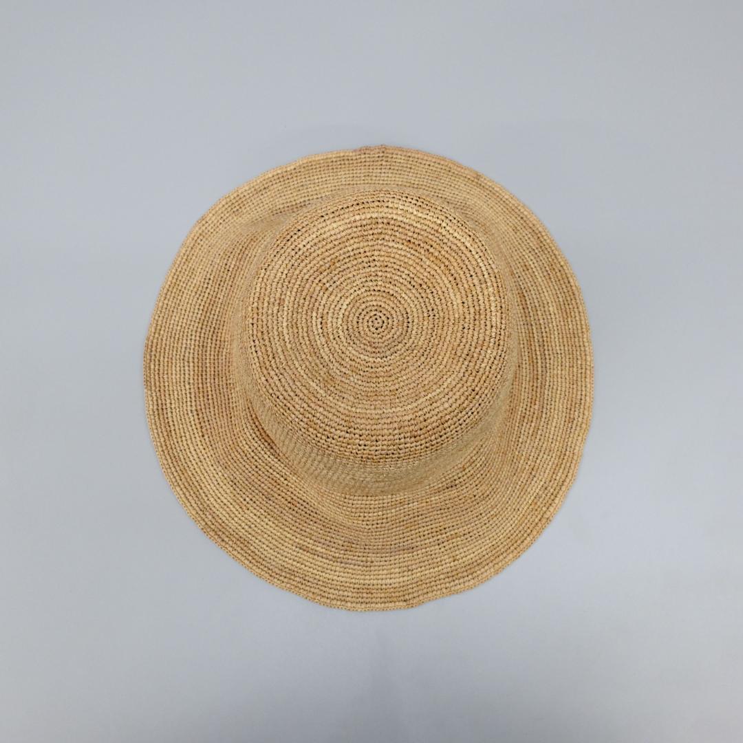 ■ 46252★Sacai サカイ Straw Capeline 帽子 ハット