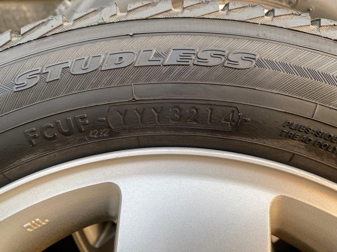 スズキ155/65R13 冬タイヤ4本ホイールセット　13インチ