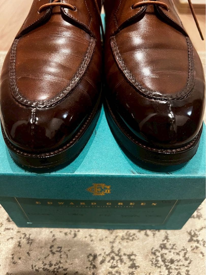 使用数回極美品 #エドワードグリーン #ドーバー #E32 ダークオーク 7.5