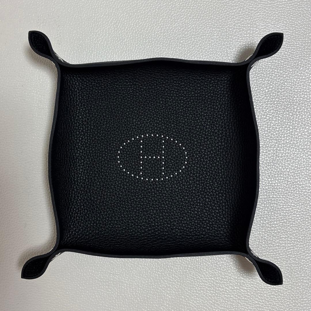 HERMES エルメス レザー トレイ