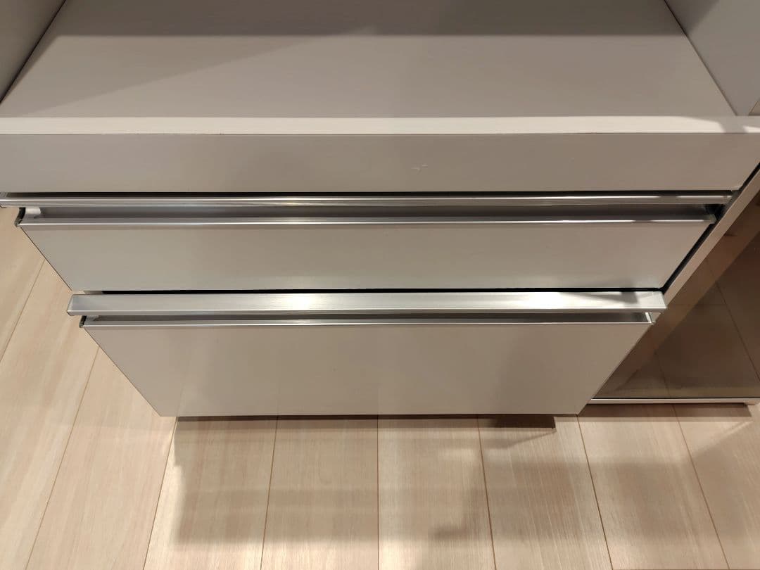 キッチンカウンター レンジ台 幅90cm 完成品 古賀家具 国産 収納 引き出し