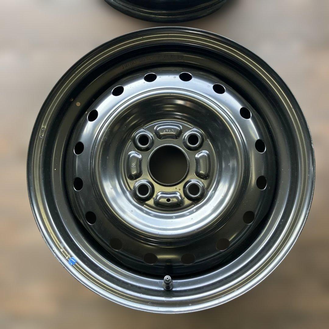 スズキ スペーシア新車外しホイール4本セット 14インチ鉄ホイール