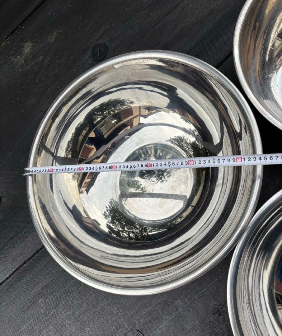 業務用ステンレスボウル特大　３セット