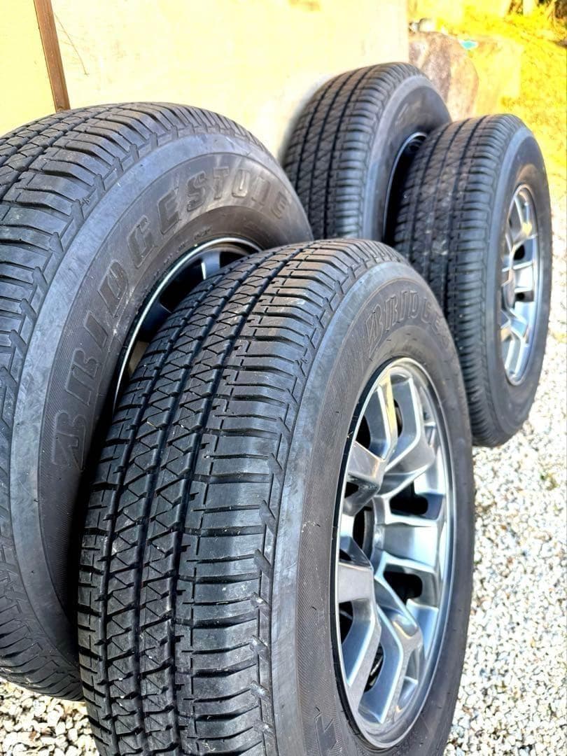 【半額】ジムニーホイール シエラ ブリヂストン 純正 4本 タイヤ 美品