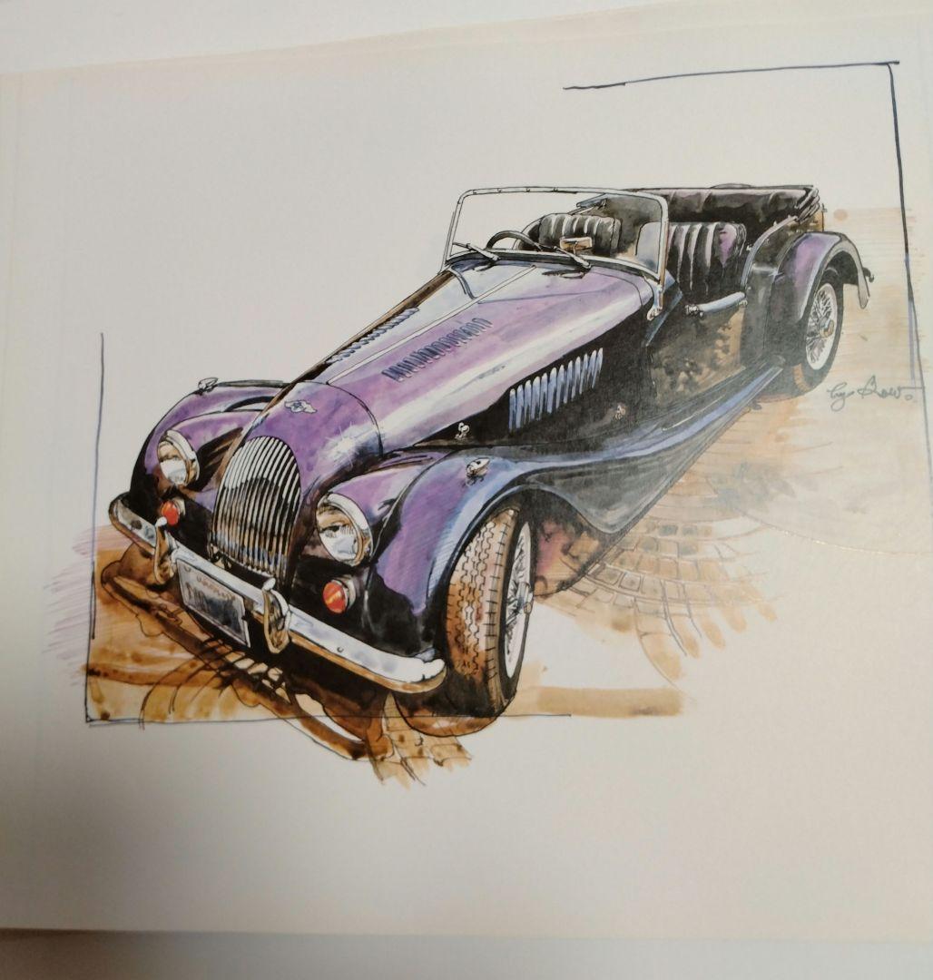 絵画 BOW COVER ILLUSTRATIONS CAR MAGAZINE