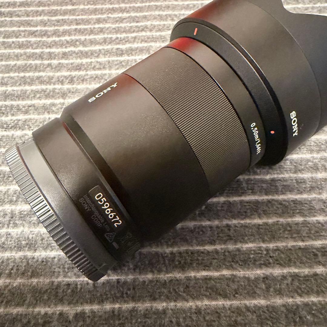 未使用級　SONY 単焦点レンズ　FE 55mm F1.8 ZA