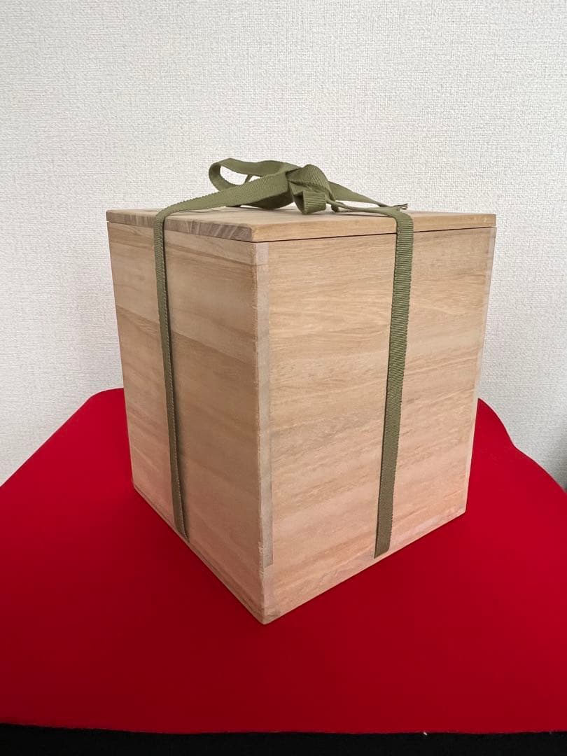 【年末特価】 人間国宝 吉田美統 釉裏金彩 椿文 花生 Y29 共箱 共布 真作