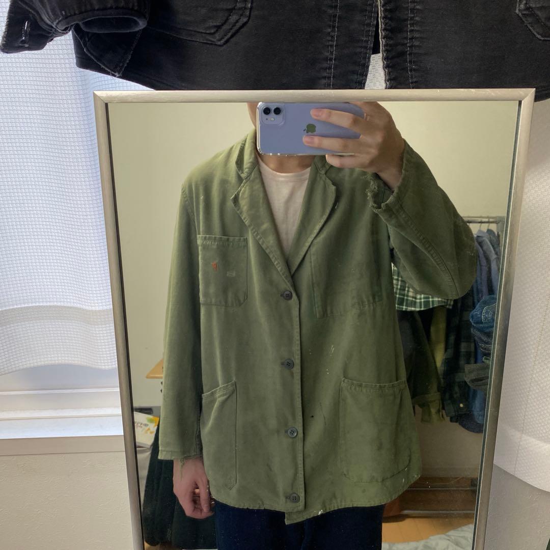 40’s vintage French Work Jacket