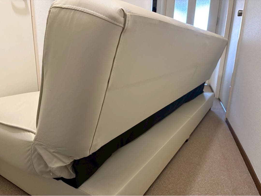 ソファベッド/3人掛/引き出し付き