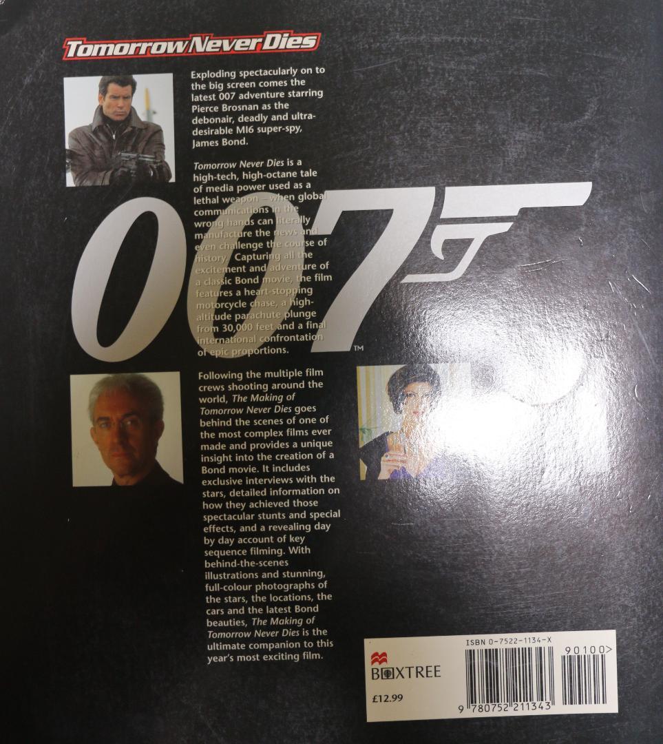 洋書００７／トゥモロー・ネバー・ダイのメーキング本(ピアス・プロズナン版)英語版