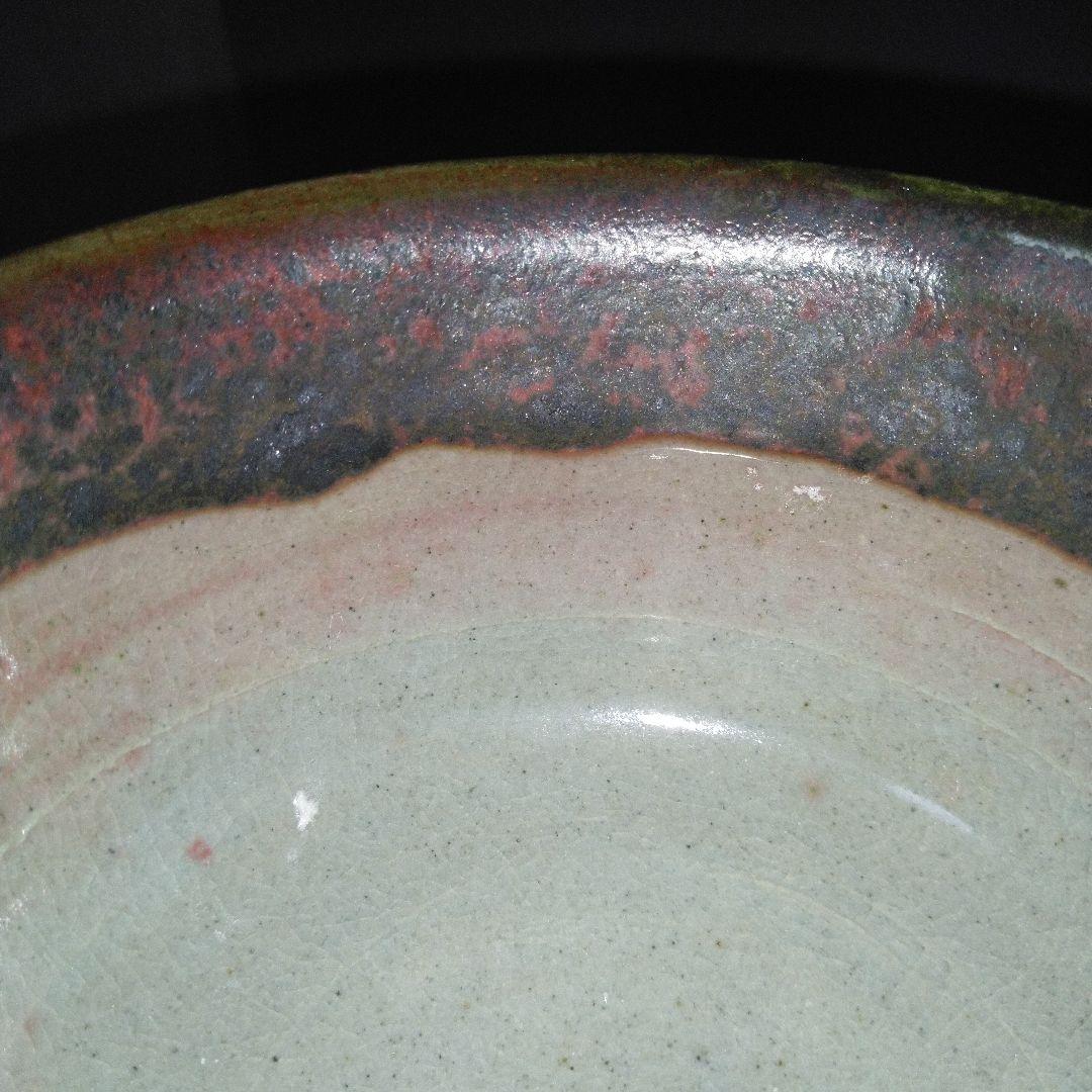 NO661 唐津焼　茶碗　抹茶碗　辰砂