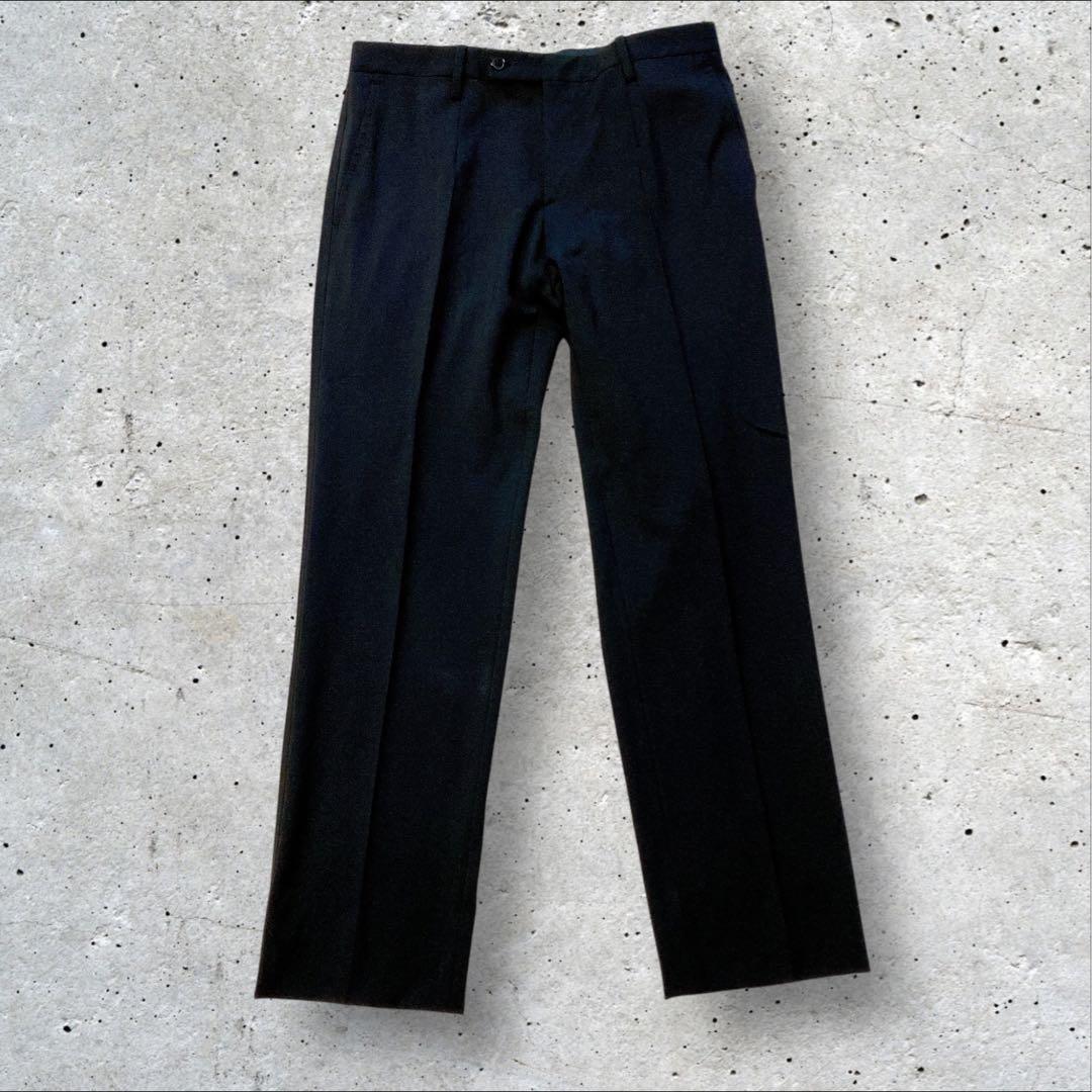 【美品】DOLCE&GABBANA ブラック 2Bスーツ セットアップサイズ46
