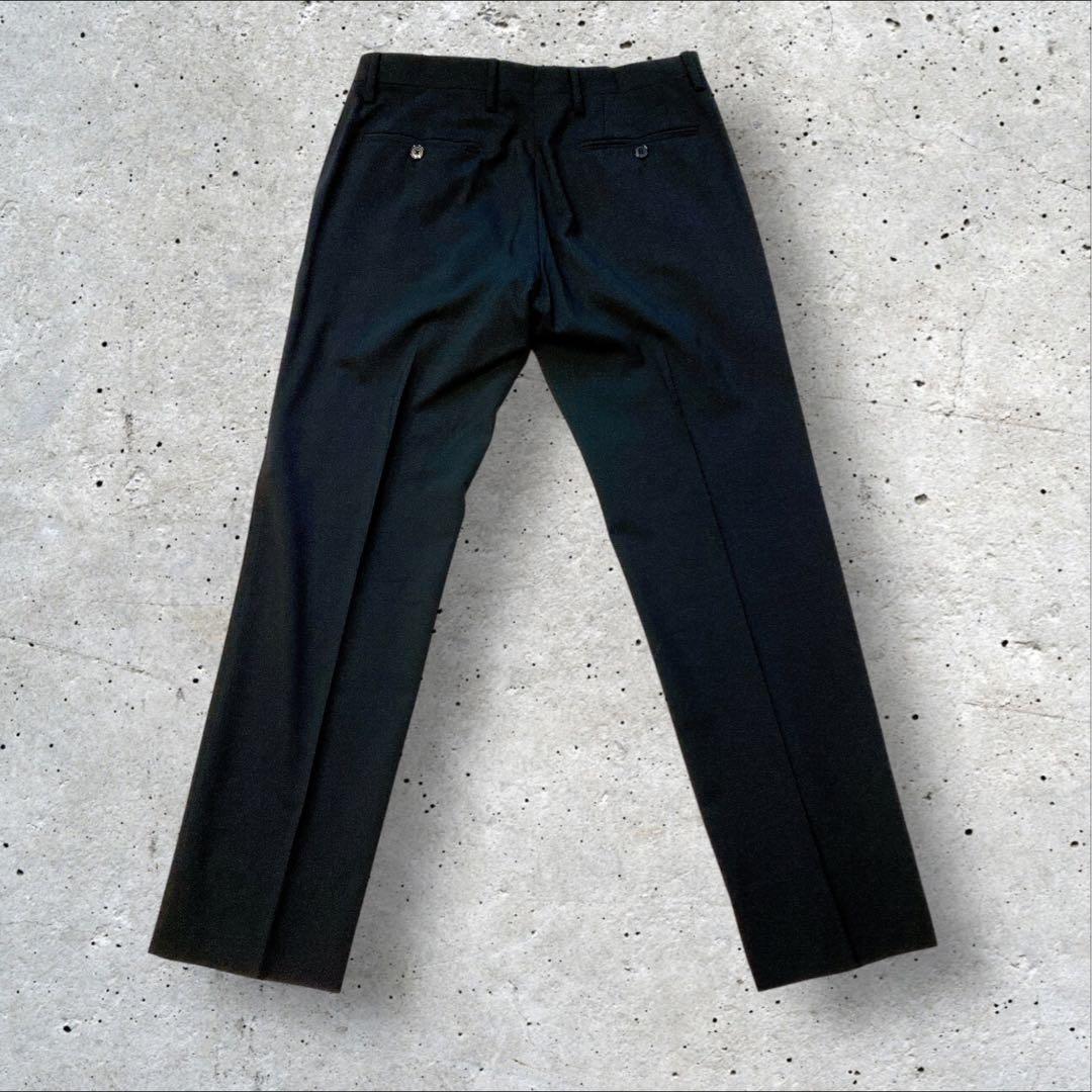 【美品】DOLCE&GABBANA ブラック 2Bスーツ セットアップサイズ46