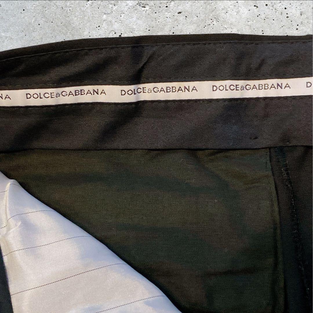 【美品】DOLCE&GABBANA ブラック 2Bスーツ セットアップサイズ46