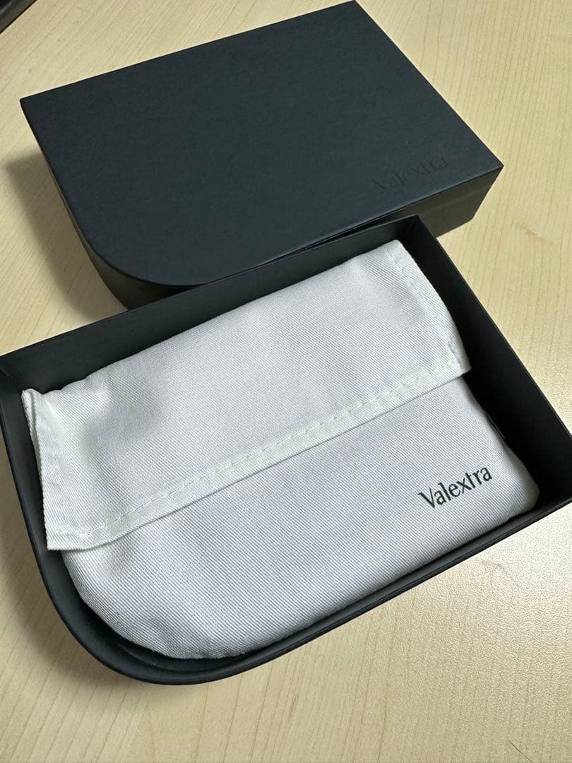【美品】Valextra ヴァレクストラ 名刺入れ カードケース ダークグリーン