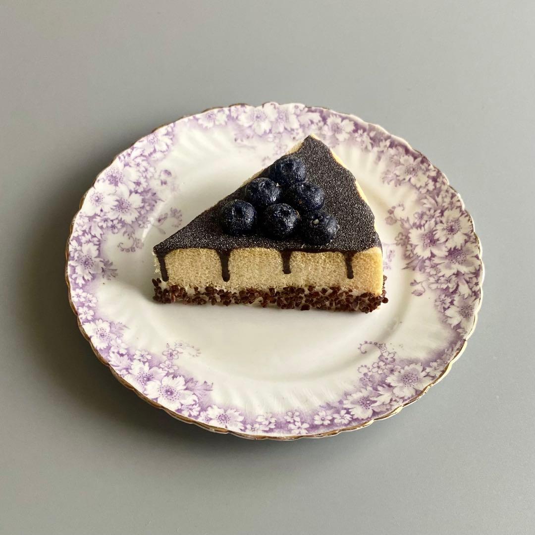 【18世紀フランス・希少アンティーク　パリ窯】　ムーラン・デ・ルー　【日本の花】