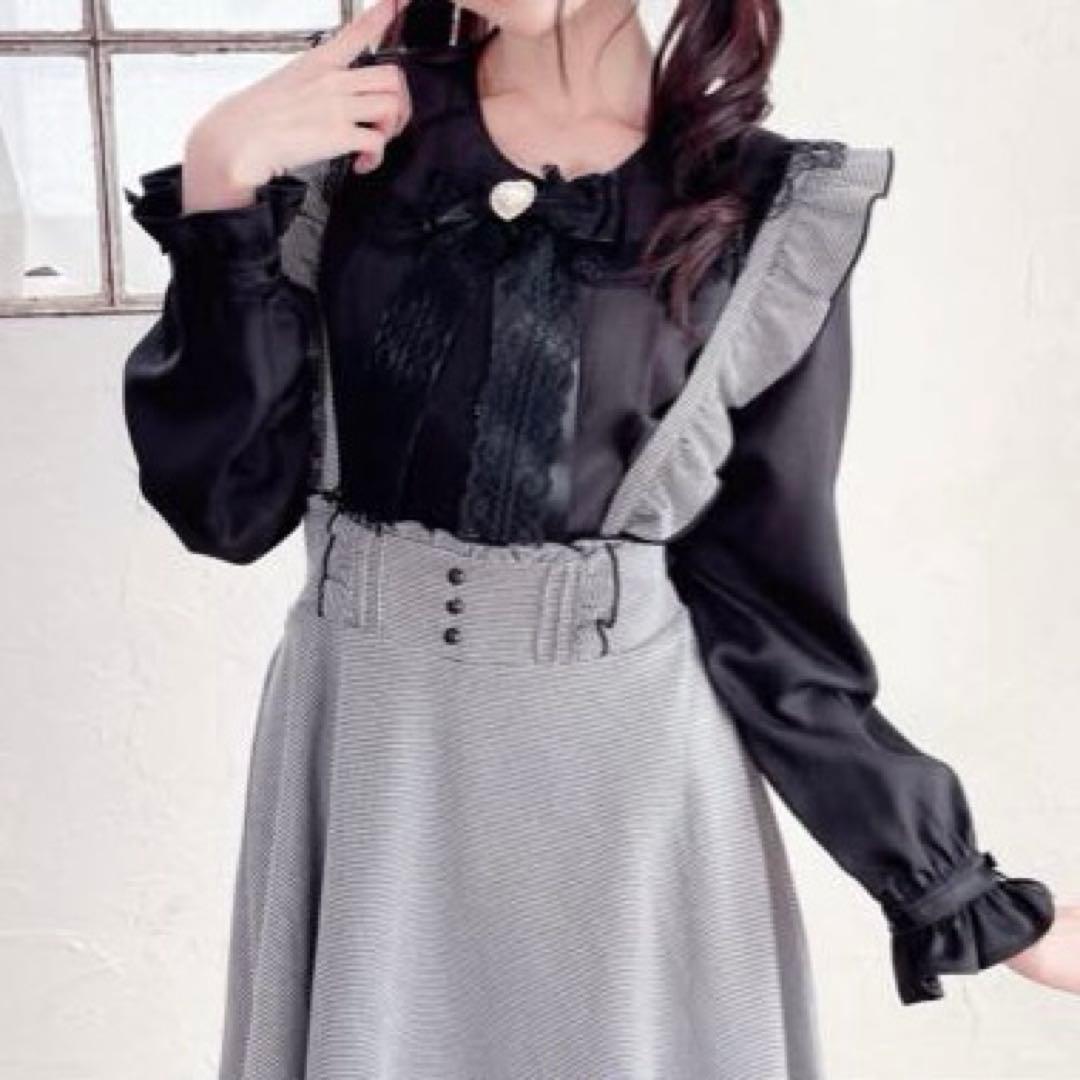 地雷 マーズ セーラーブラウス 十字架リボン ノエミー スカパン セットアップ