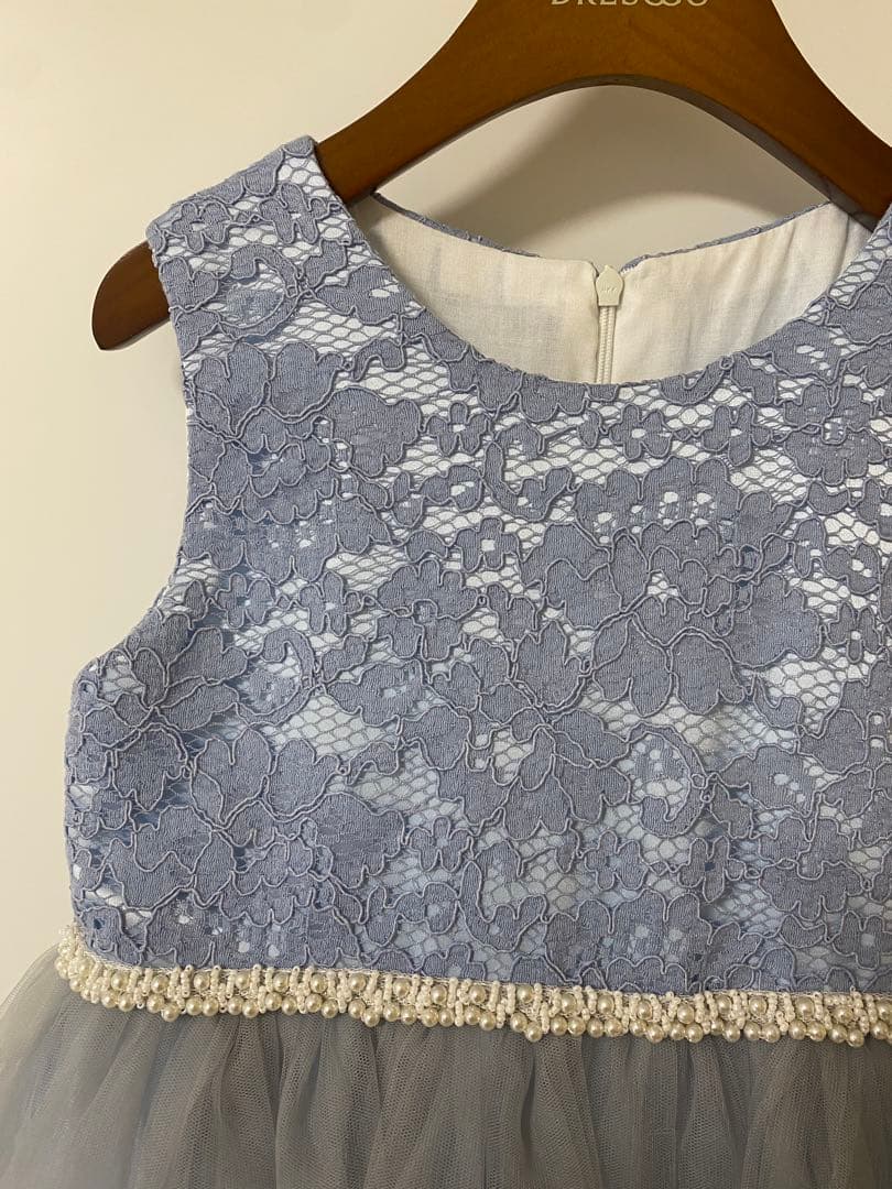 ドレスコ 130 ロングドレス 水色