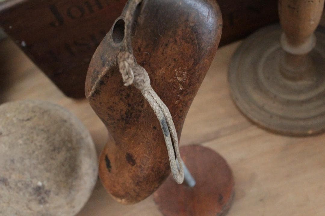 フランスアンティーク木製シューモールドオブジェ/24