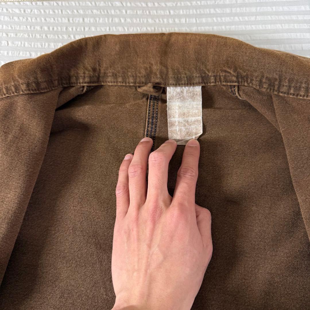 希少レア　裏地無し　カーハート　チョアコート　カバーオール　USA製