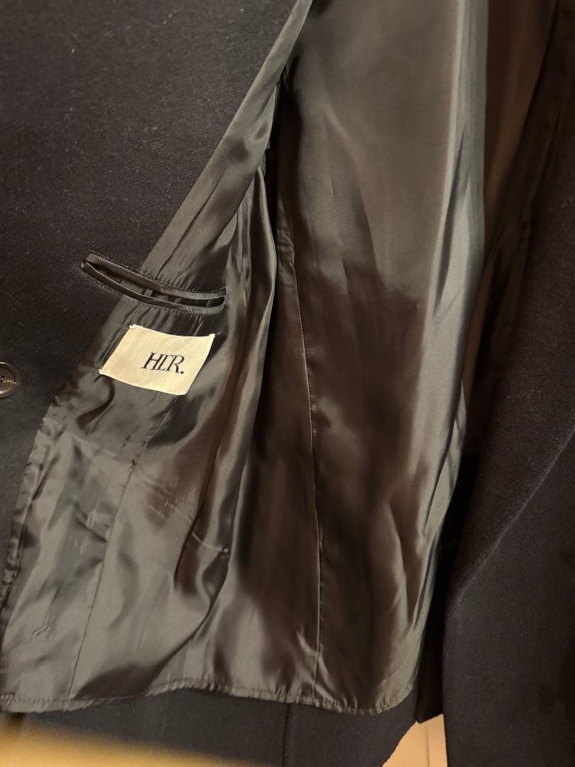 HER. カシミヤブレンドオーバージャケット