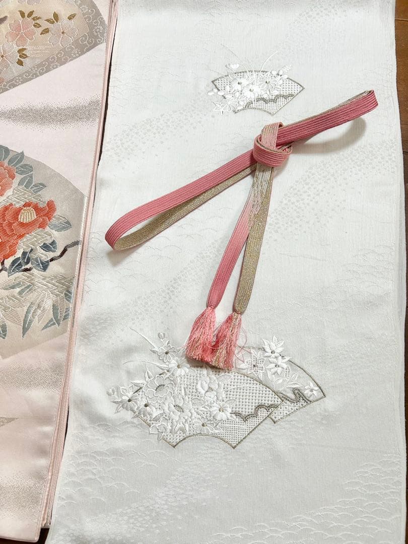 正絹訪問着　人気　辻が花　フルセット4点　卒業式　入学式　七五三　小柄さん