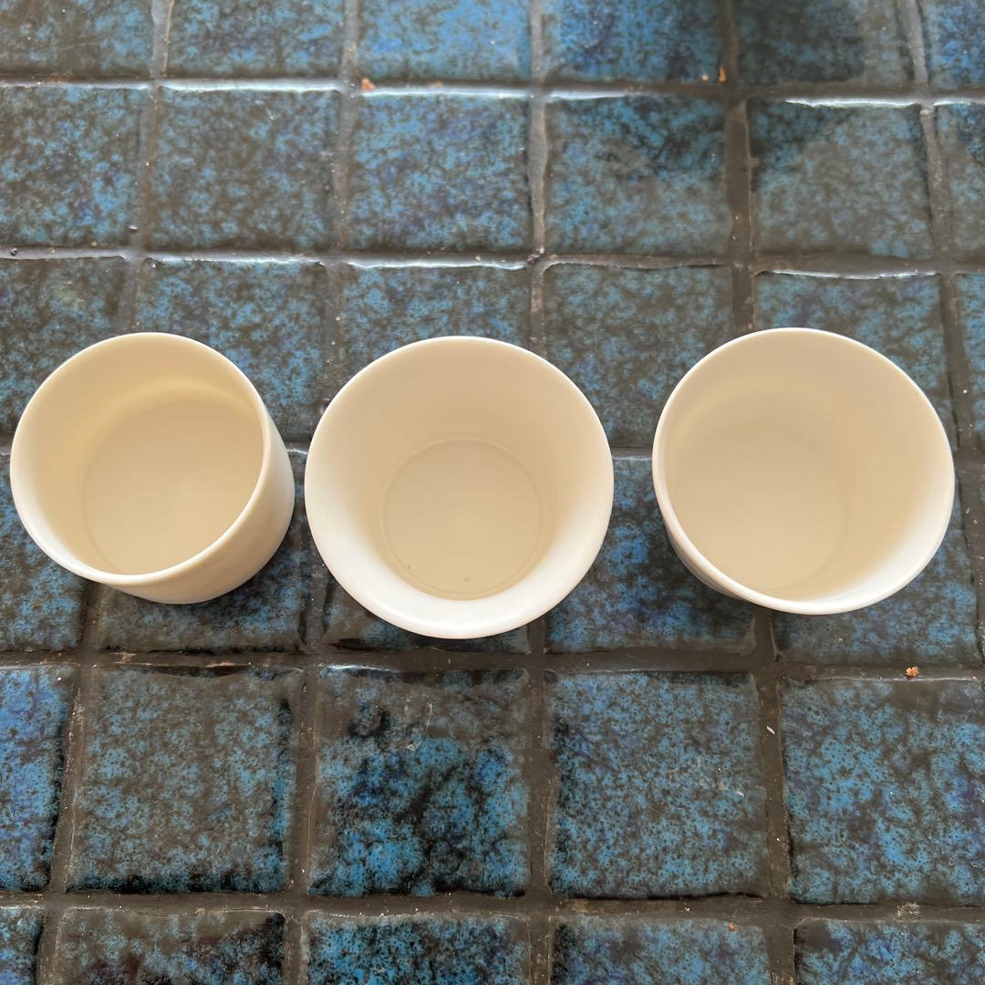 【未使用】十河隆史　白釉ミニ7点セット