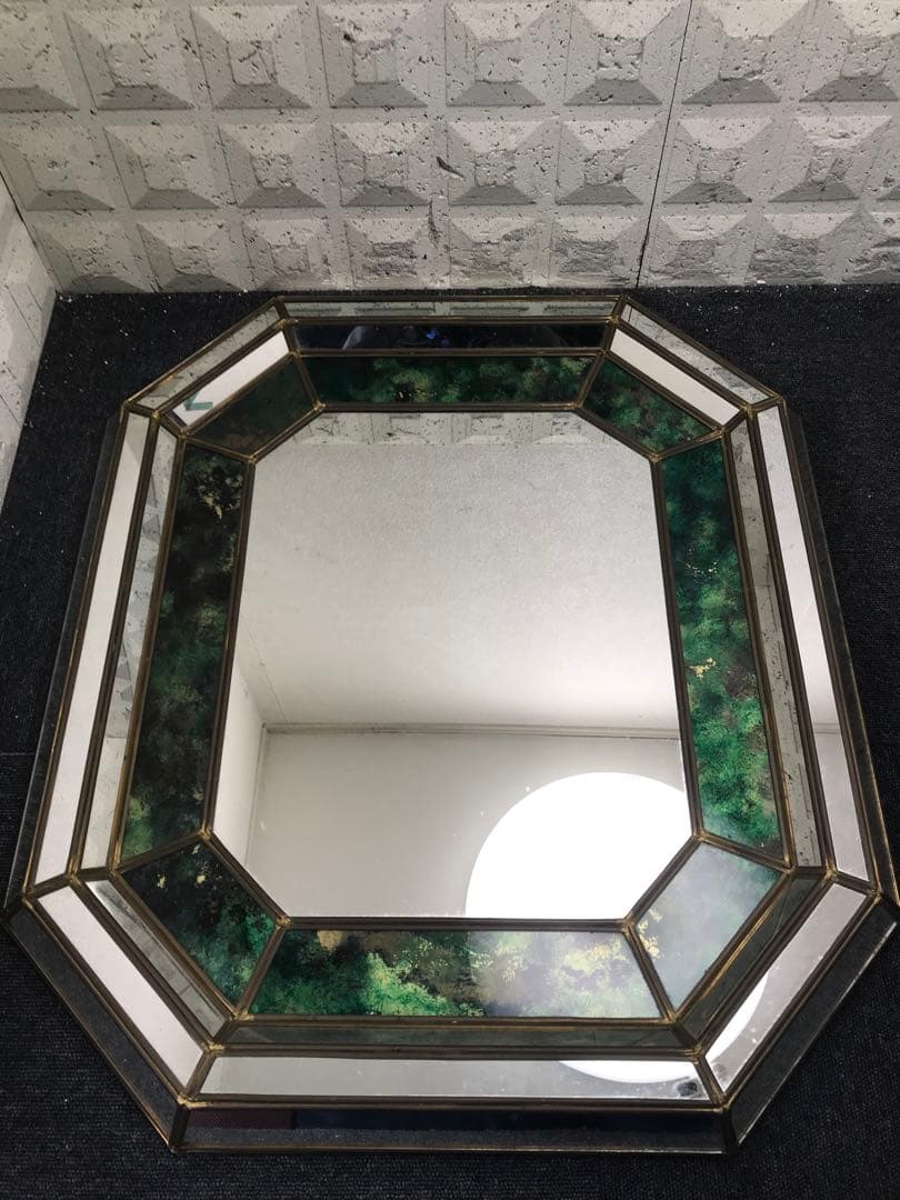 壁掛け　鏡　ミラー　アンティーク　ウォールミラー