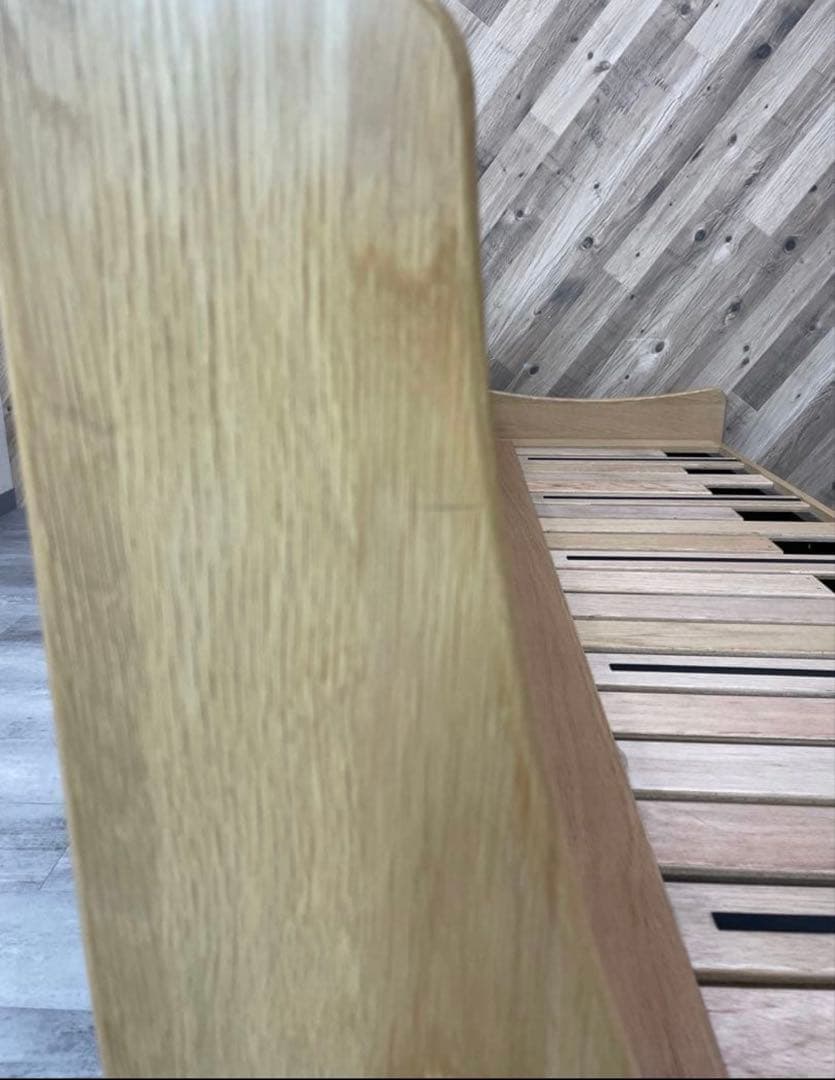 大川家具 モーブル ドロシーⅡ ソファベッド 200cm ブルー×ナチュラル