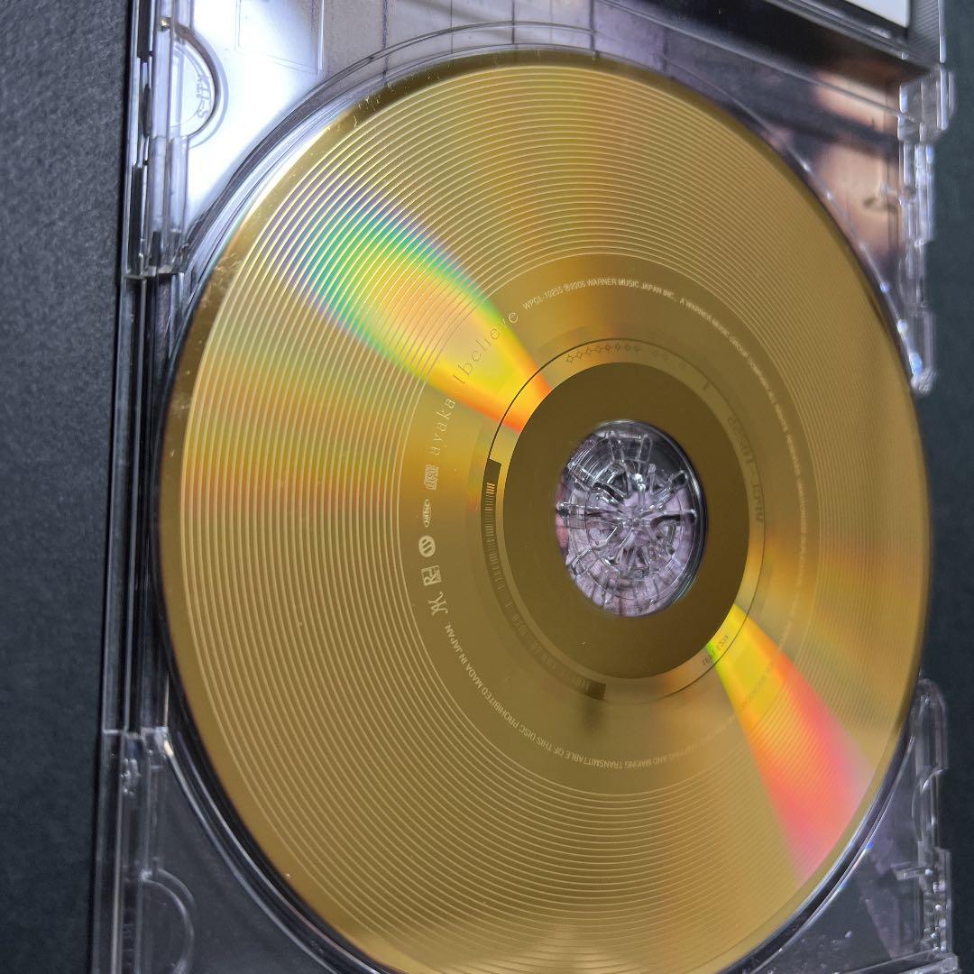 絢香 I believe 初回限定盤 純金 プレミアムゴールドディスク 希少
